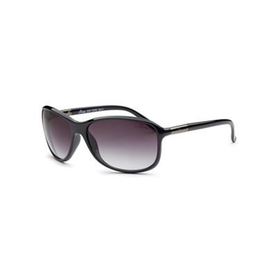 Shiny black 'Bee' sunglasses